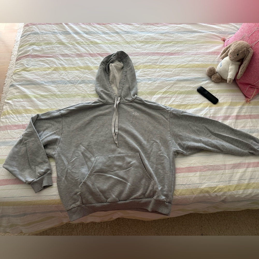 Grey Alo Yoga Hoodie